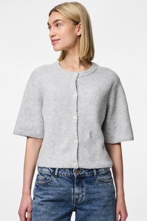 vest met wol gebreid