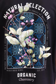 thumbnail: Redefined Rebel T-shirt met backprint zwart