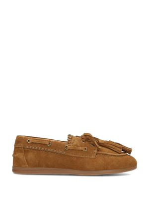 Lira suède bootschoenen cognac