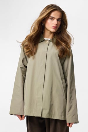 trenchcoat groen