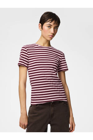 gestreepte T-shirt