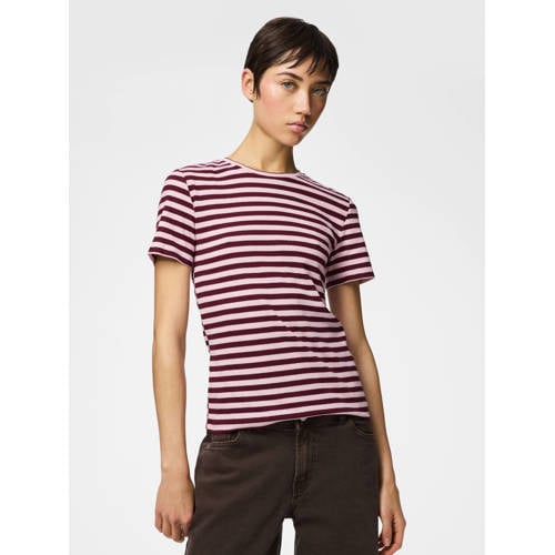 PIECES gestreepte T-shirt afbeelding