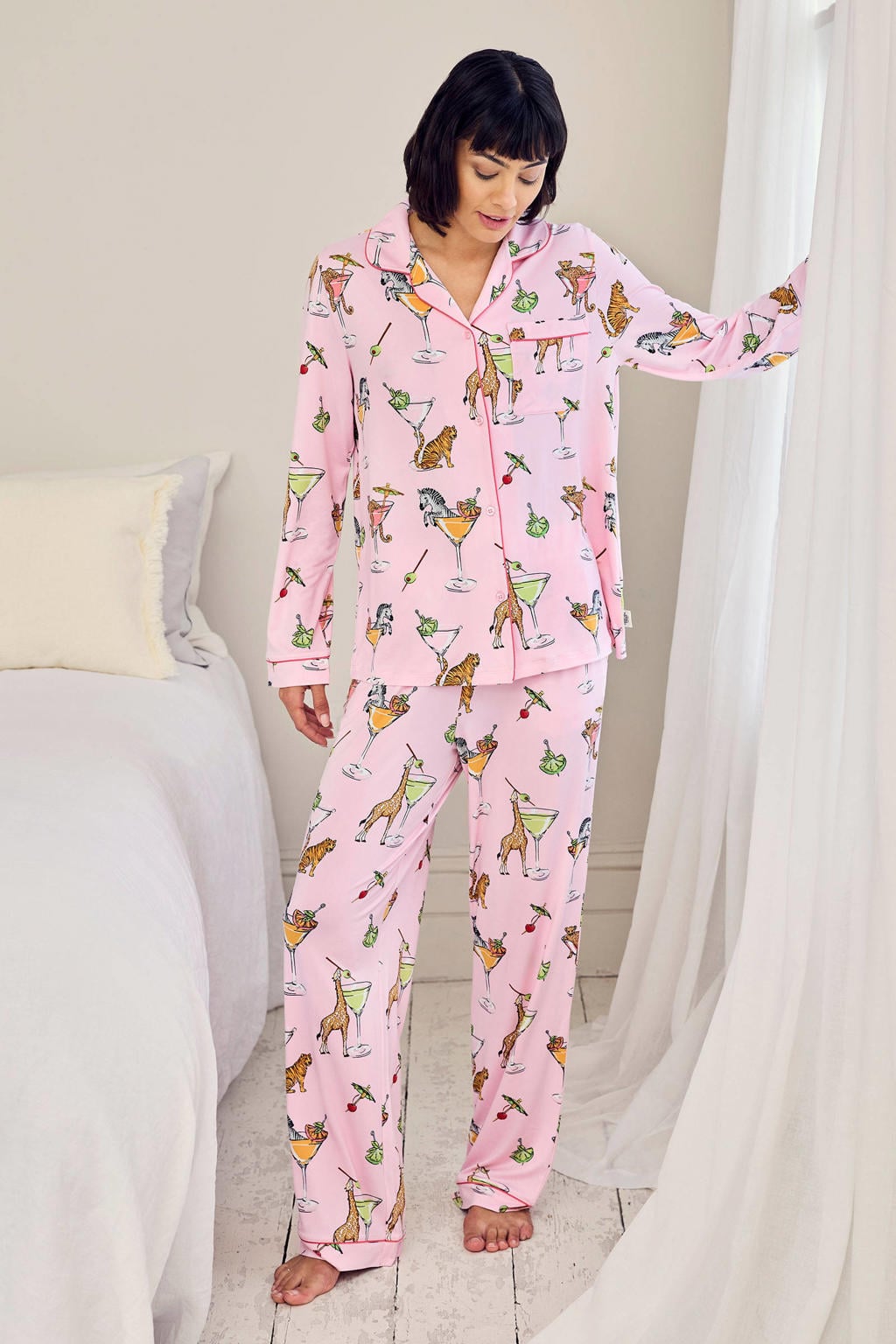 Chelsea Peers pyjama set roze