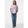 PIECES teddy gilet lila