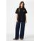 PIECES T-shirt met backprint met hartjes zwart