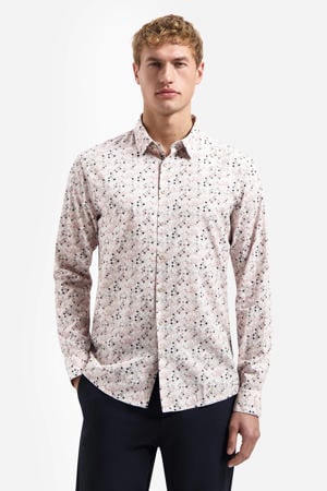 regular casual overhemd roze