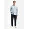 No Excess regular casual overhemd lichtblauw