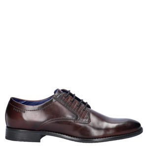 leren veterschoenen bruin