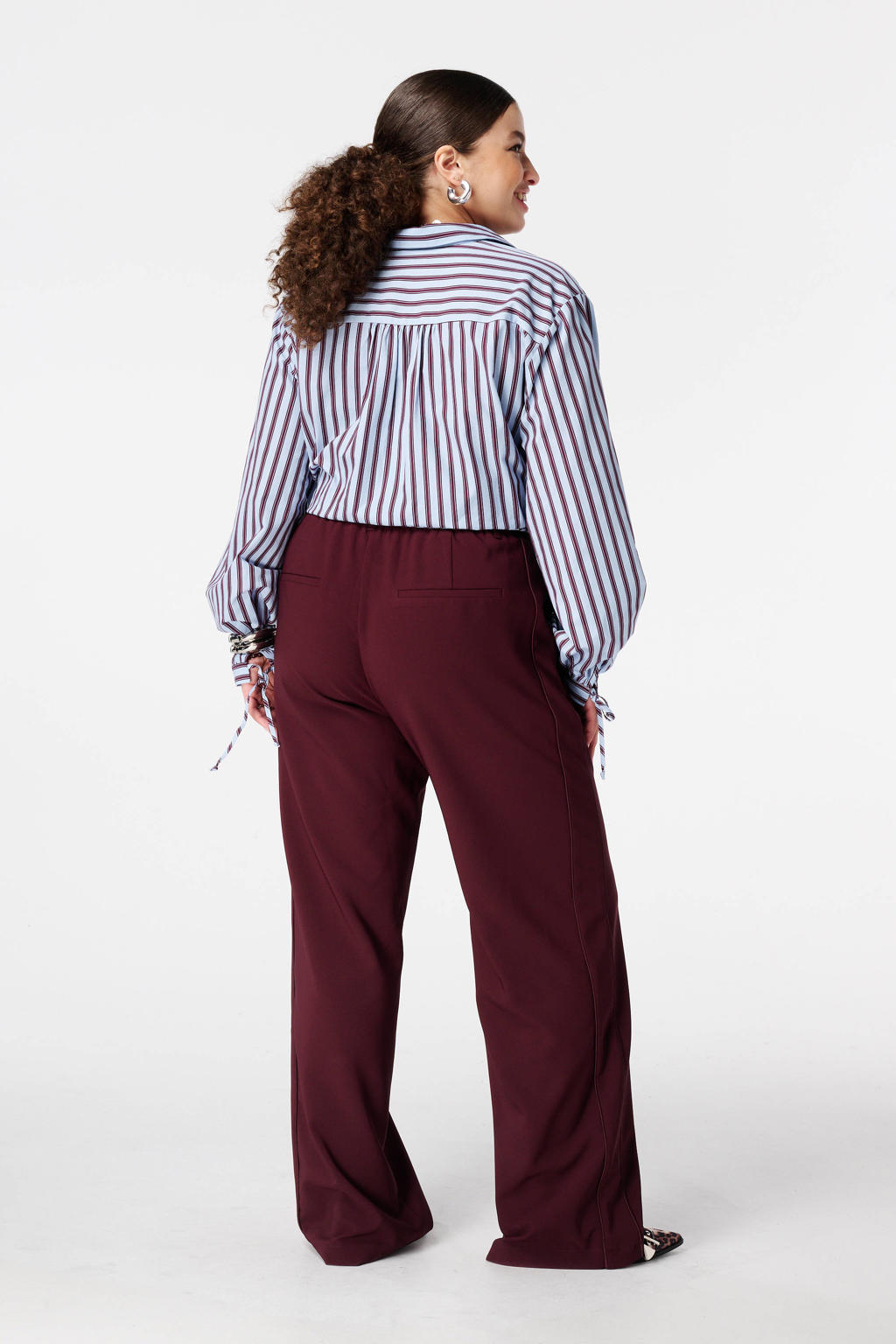 MS Mode Wide Leg Regular Waist Broek Donkerrood Wehkamp ms-mode-wide-leg-regular-waist-broek-donkerrood-wehkamp