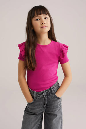 T-shirt fuchsia