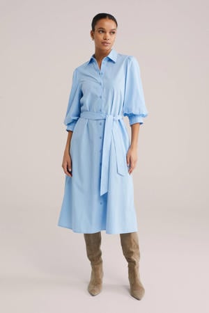 blousejurk lichtblauw