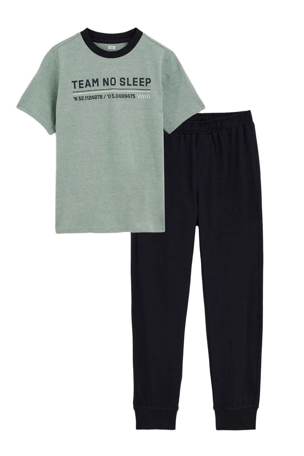 WE Fashion pyjama groen