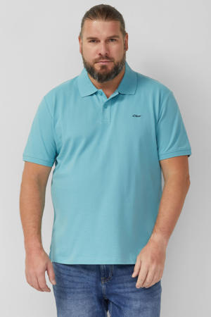 regular polo Plus Size turquoise