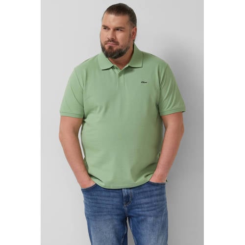 s.Oliver Big Size regular polo Plus Size lichtgroen afbeelding