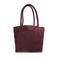 Fred de la Bretoniere suede schoudertas Nalani donkerrood
