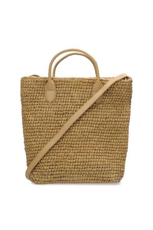 raffia handtas Vicky naturel