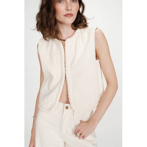 Grace & Mila gilet crème afbeelding