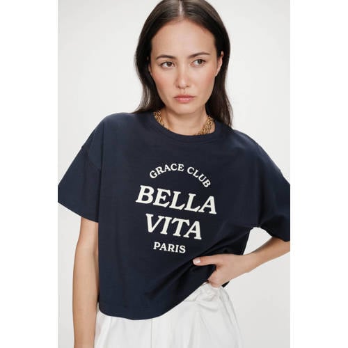 Grace & Mila T-shirt marineblauw afbeelding