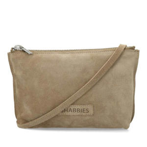suede crossbody tas Festival taupe