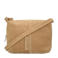 Shabbies Amsterdam suede crossbody tas Saar zand