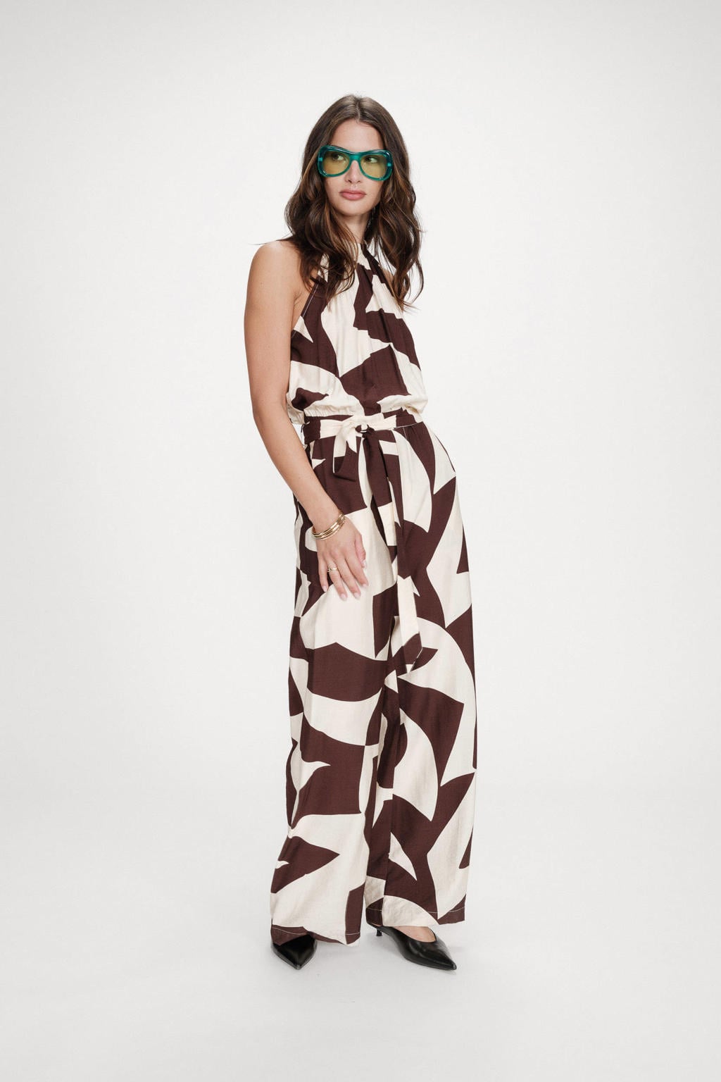 Grace & Mila jumpsuit bruin