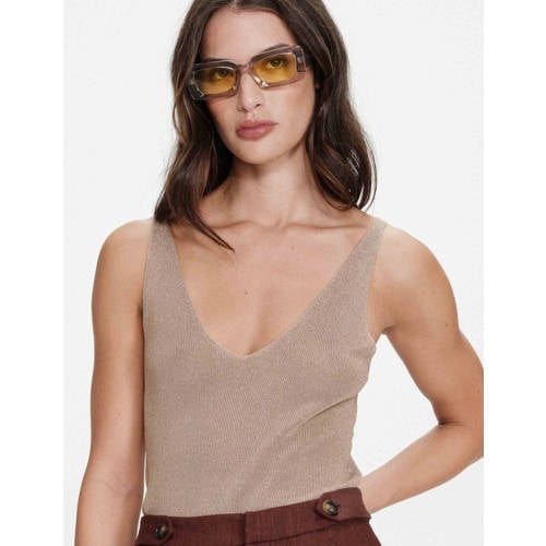 Grace & Mila top lichtbruin afbeelding