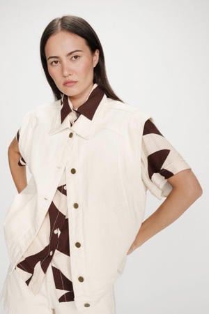 blouse donkerbruin
