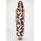 Grace & Mila maxi jurk donkerbruin