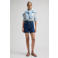 Lee denim high waist short dark blue denim