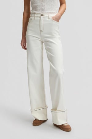 wide leg jeans ecru