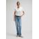 Lee straight leg jeans medium blue denim