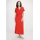 Grace & Mila midi jurk rood