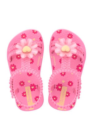Daisy Baby gebloemde sandalen roze