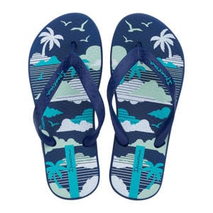 teenslippers donkerblauw