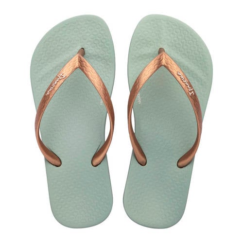 Ipanema Anatomic Color teenslippers mintgroen – Mintgroen/brons