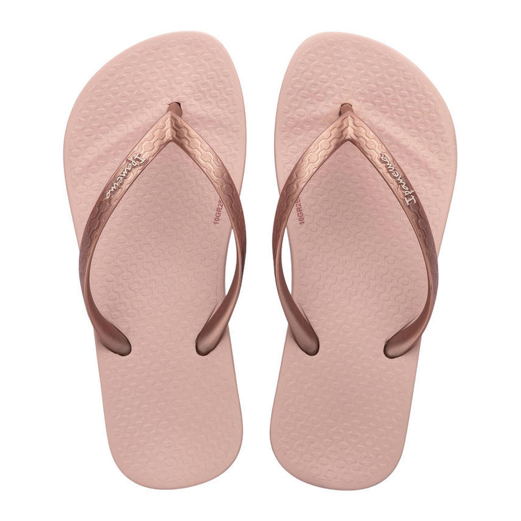 Roze meisjes Ipanema Anatomic Color teenslippers van rubber