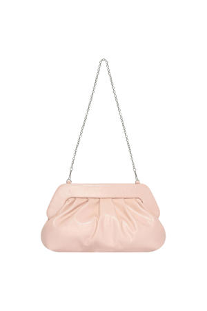 clutch Crinkle lichtroze