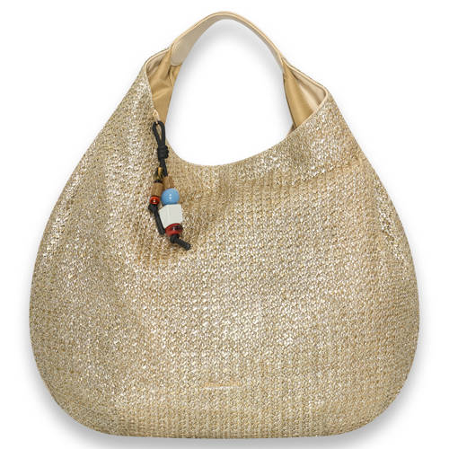 Bulaggi schoudertas Wave XL Hobo goudkleurig afbeelding