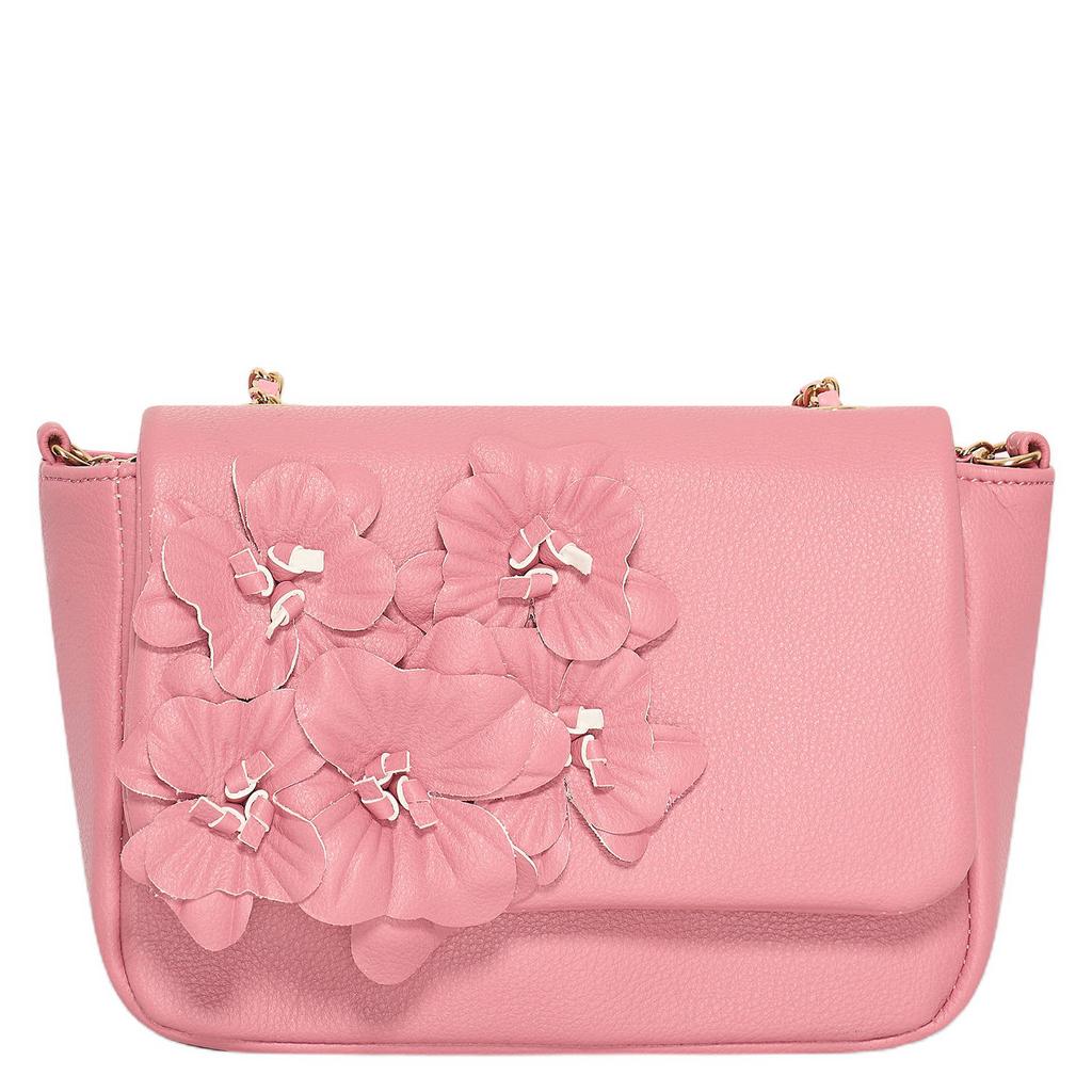 Bulaggi crossbody tas Flowers roze