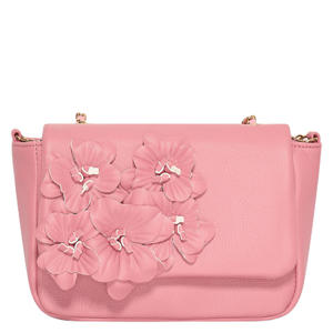 crossbody tas Flowers roze