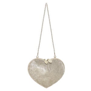 clutch Heart Box goudkleurig