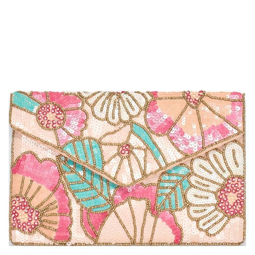 Bulaggi clutch Flowers roze afbeelding