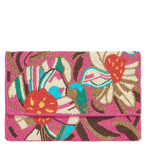 Bulaggi clutch Big Flower fuchsia afbeelding