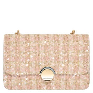 crossbody tas Carly lichtroze