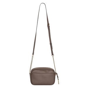 crossbody tas Woven donkerbruin
