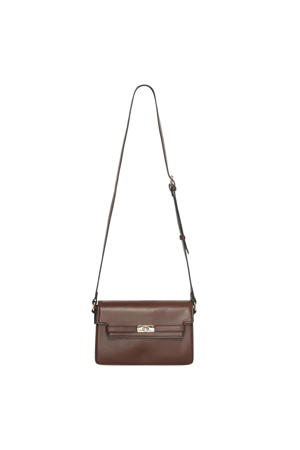 crossbody tas Belt donkerbruin
