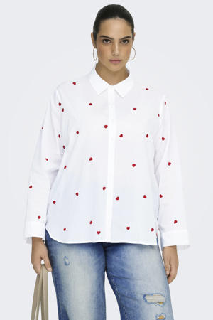 blouse met hartjes