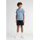 Petrol Industries T-shirt met backprint blauw