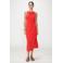 Grace & Mila midi jurk rood