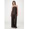 Grace & Mila top met textuur bruin